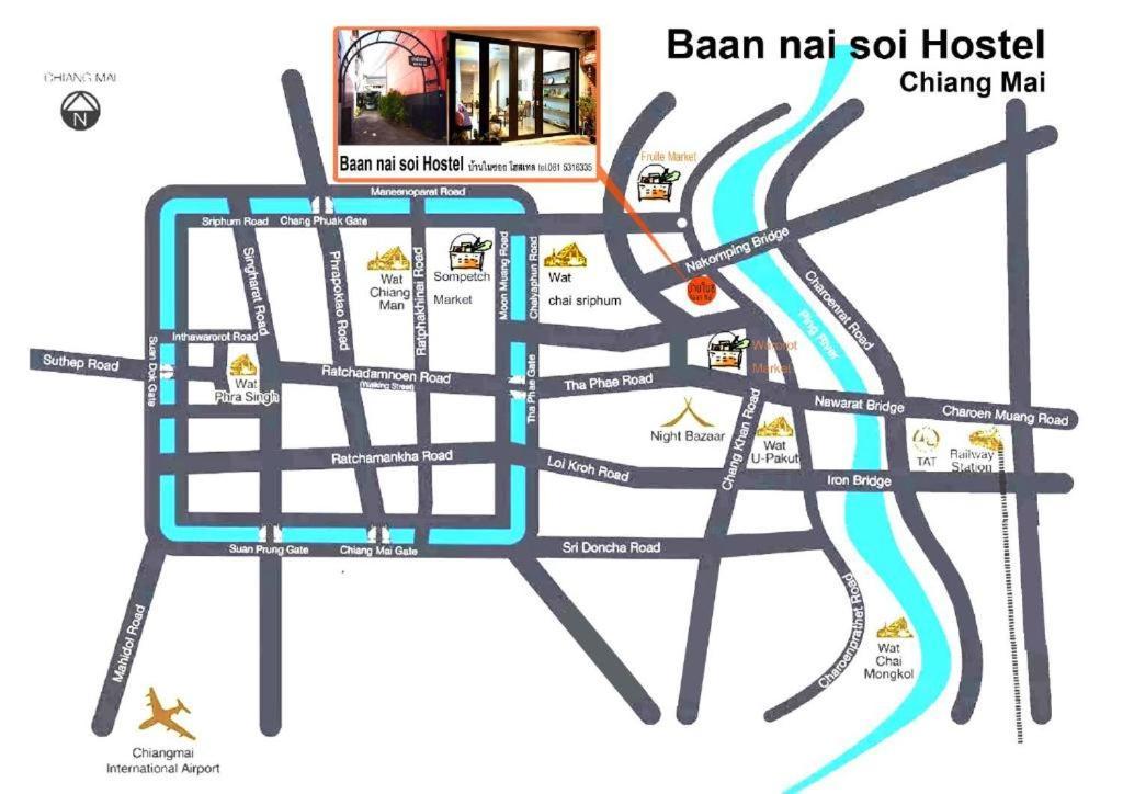 Baannaisoihome Chiang Mai Exterior photo